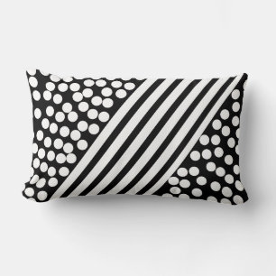 Abstrakte Kunst Kugeln Linien Muster Kissen Bezug