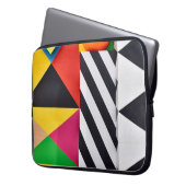 Abstrakte Kunst Laptopschutzhülle (Vorderseite Links)