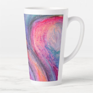 Abstrakte Kunst Latte Tasse