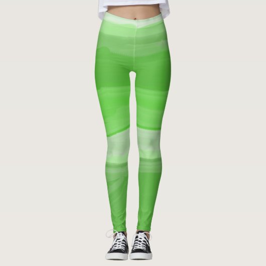 abstrakte Kunst Leggings (Vorderseite)