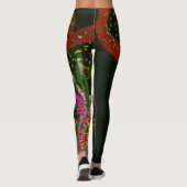 Abstrakte Kunst Leggings (Rückseite)