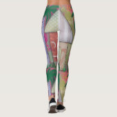 Abstrakte Kunst Leggings (Rückseite)
