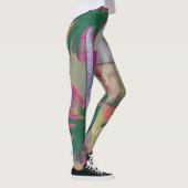 Abstrakte Kunst Leggings (Rechts)