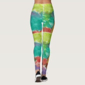 Abstrakte Kunst Leggings (Rückseite)
