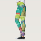 Abstrakte Kunst Leggings (Links)