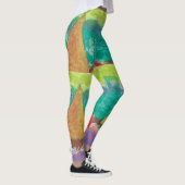Abstrakte Kunst Leggings (Rechts)