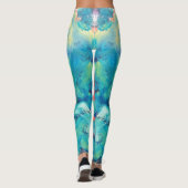 abstrakte Kunst Leggings (Rückseite)