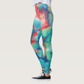 abstrakte Kunst Leggings (Links)