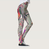 abstrakte Kunst Leggings (Rechts)