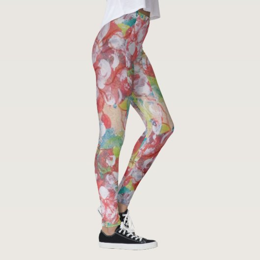 Abstrakte Kunst Leggings (Rechts)