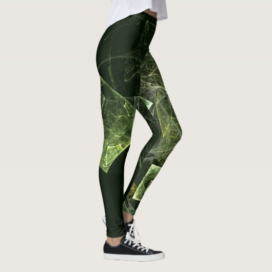 Abstrakte Kunst Leggings (Rechts)