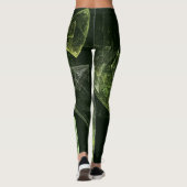 Abstrakte Kunst Leggings (Rückseite)