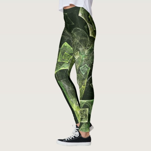 Abstrakte Kunst Leggings (Links)