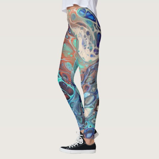 Abstrakte Kunst-Leggings Leggings (Links)