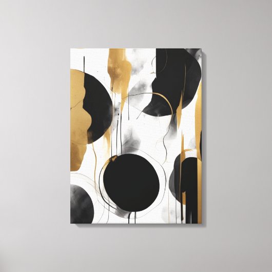 Abstrakte Kunst Leinwanddruck (Vorderseite)