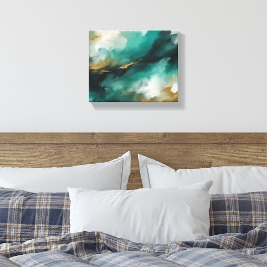 Abstrakte Kunst Leinwanddruck (Insitu (Schlafzimmer))