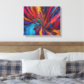 Abstrakte Kunst Leinwanddruck (Insitu (Schlafzimmer))