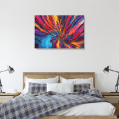 Abstrakte Kunst Leinwanddruck (Insitu (Schlafzimmer))