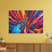 Abstrakte Kunst Leinwanddruck (Insitu (Wohnzimmer))