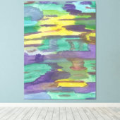 Abstrakte Kunst Leinwanddruck (Insitu (Holzboden))