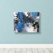Abstrakte Kunst Leinwanddruck (Insitu (Holzboden))