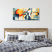 Abstrakte Kunst Leinwanddruck (Insitu (Schlafzimmer))