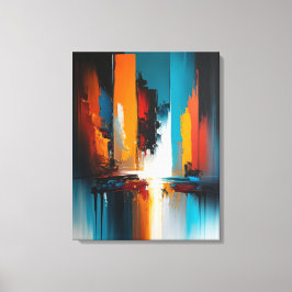 Abstrakte Kunst Leinwanddruck