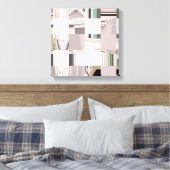Abstrakte Kunst Leinwanddruck (Insitu (Schlafzimmer))
