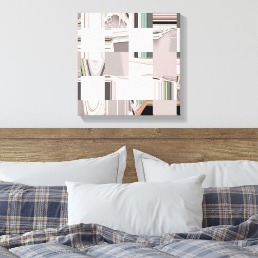 Abstrakte Kunst Leinwanddruck (Insitu (Schlafzimmer))