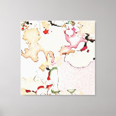 Abstrakte Kunst Leinwanddruck (Vorderseite)