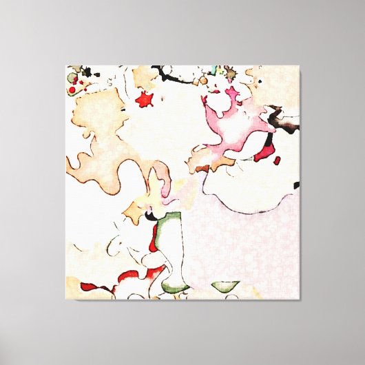 Abstrakte Kunst Leinwanddruck (Vorderseite)