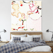 Abstrakte Kunst Leinwanddruck (Insitu (Schlafzimmer))