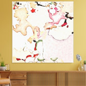 Abstrakte Kunst Leinwanddruck (Insitu (Wohnzimmer))