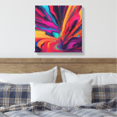 Abstrakte Kunst Leinwanddruck (Insitu (Schlafzimmer))