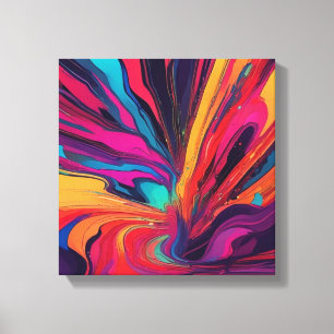 Abstrakte Kunst Leinwanddruck