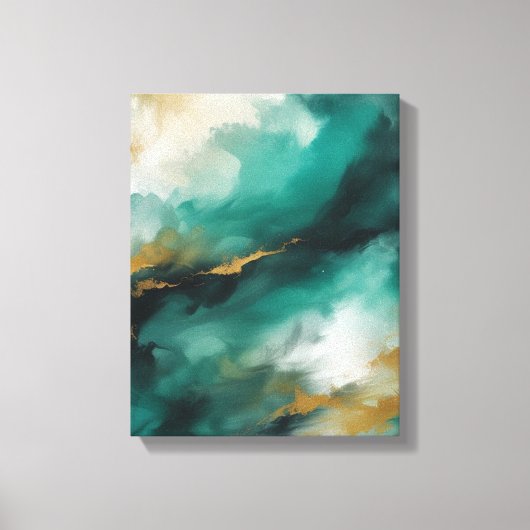 Abstrakte Kunst Leinwanddruck (Vorderseite)