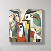 Abstrakte Kunst Leinwanddruck (Vorderseite)