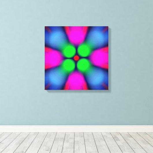 Abstrakte Kunst Leinwanddruck (Insitu (Holzboden))