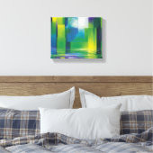 Abstrakte Kunst Leinwanddruck (Insitu (Schlafzimmer))