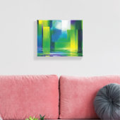 Abstrakte Kunst Leinwanddruck (Insitu (Wohnzimmer))