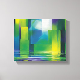 Abstrakte Kunst Leinwanddruck