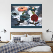 Abstrakte Kunst Leinwanddruck (Insitu (Schlafzimmer))