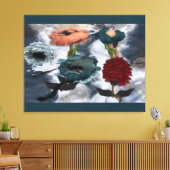 Abstrakte Kunst Leinwanddruck (Insitu (Wohnzimmer))