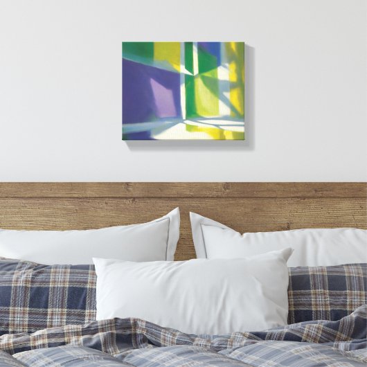 Abstrakte Kunst Leinwanddruck (Insitu (Schlafzimmer))