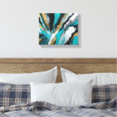 Abstrakte Kunst Leinwanddruck (Insitu (Schlafzimmer))