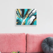 Abstrakte Kunst Leinwanddruck (Insitu (Wohnzimmer))