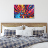 Abstrakte Kunst Leinwanddruck (Insitu (Schlafzimmer))