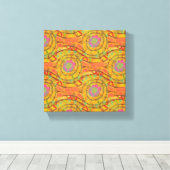 Abstrakte Kunst Leinwanddruck (Insitu (Holzboden))