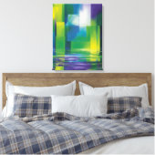 Abstrakte Kunst Leinwanddruck (Insitu (Schlafzimmer))