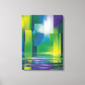 Abstrakte Kunst Leinwanddruck (Vorderseite)